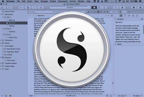  Scrivener 3.1.2 – Writing and text editor