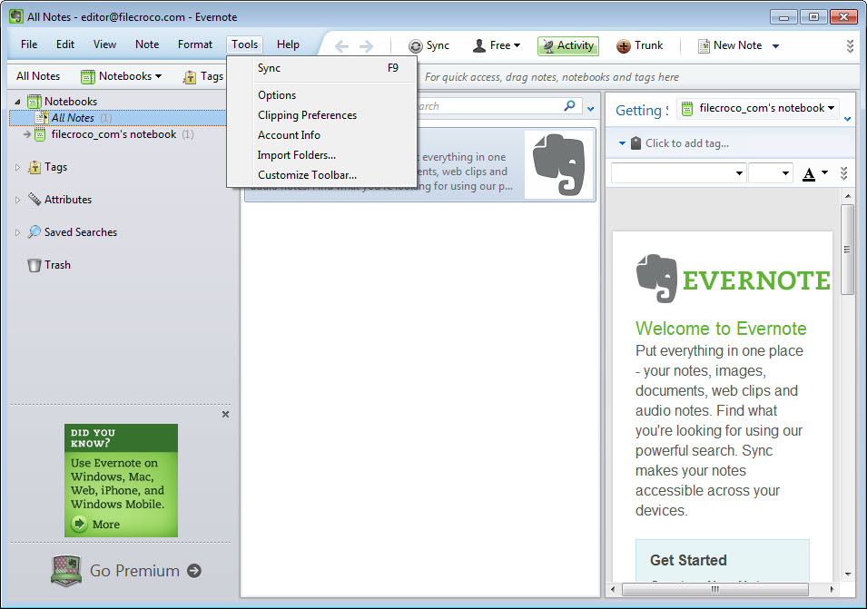 EverNote 10.50 – Best Note Maker