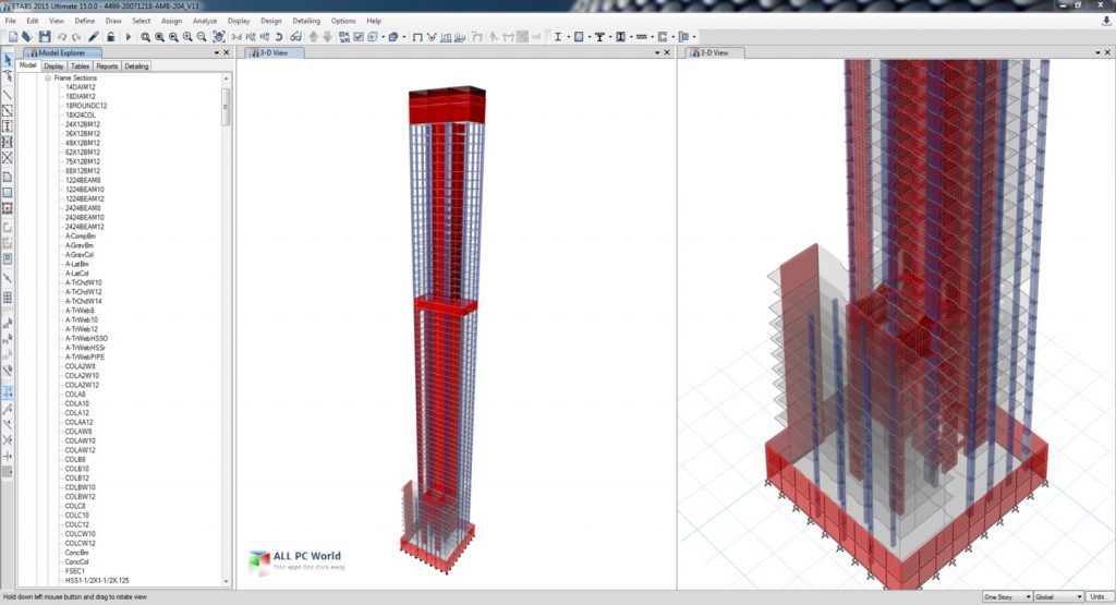 Download CSI ETABS Ultimate 19.1