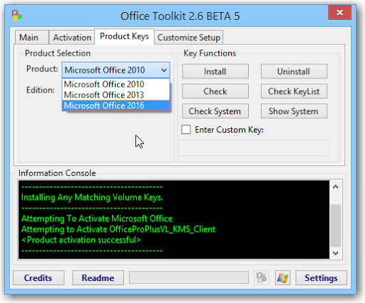 Microsoft Toolkit 2.6.7 Windows