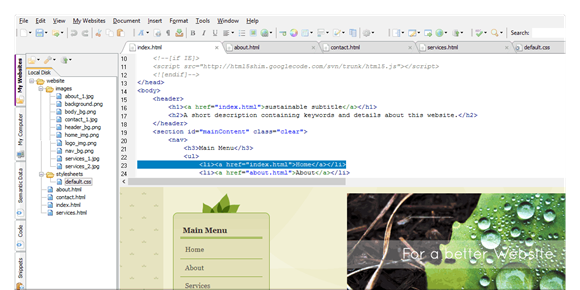 CoffeeCup HTML Editor 18.0 