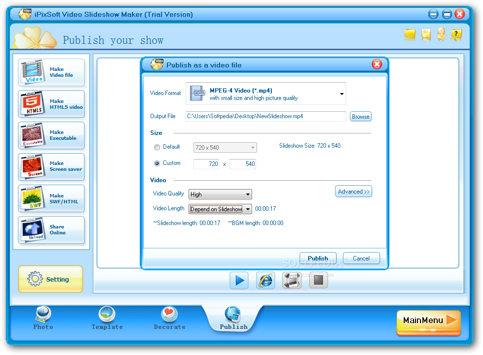 iPixSoft Video Slideshow Maker