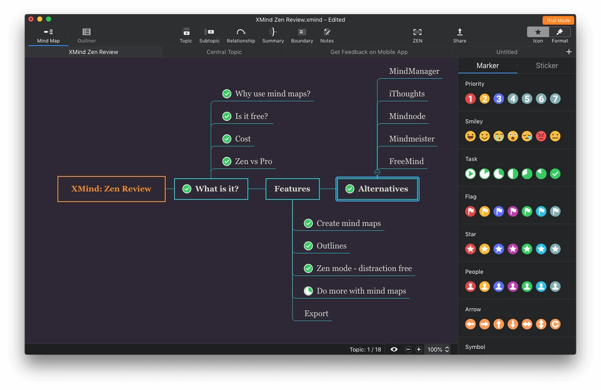 The XMind 2023 Software