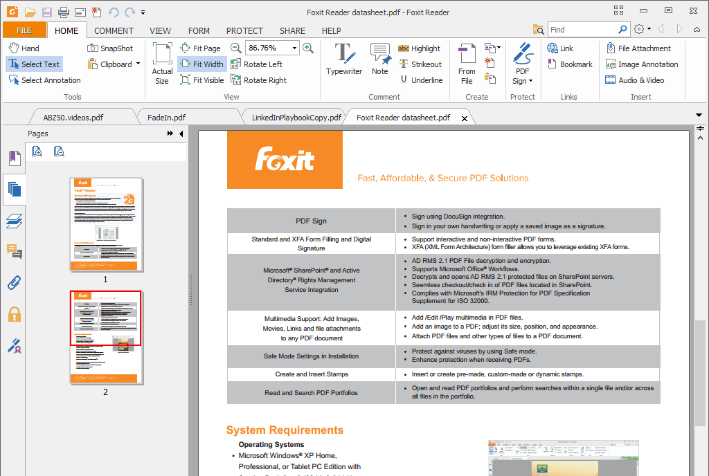 Download Foxit Reader 12