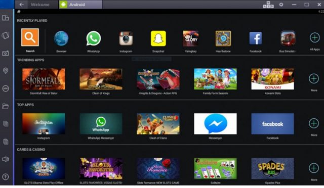 BlueStacks 5.9.410 software 